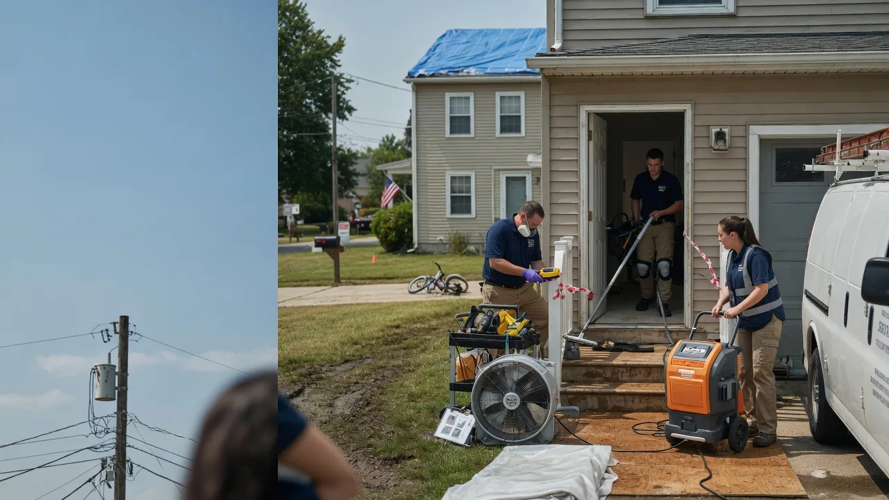 Water Damage Repair in Paola, KS near me